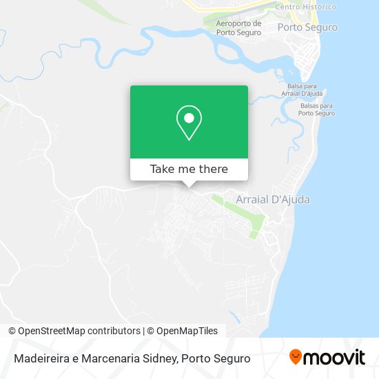 Madeireira e Marcenaria Sidney map