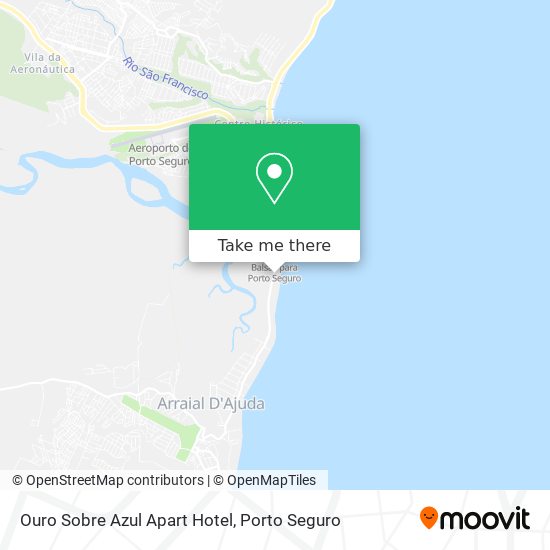 Ouro Sobre Azul Apart Hotel map