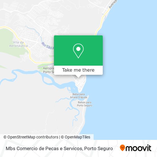 Mbs Comercio de Pecas e Servicos map