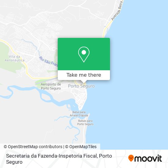 Mapa Secretaria da Fazenda-Inspetoria Fiscal