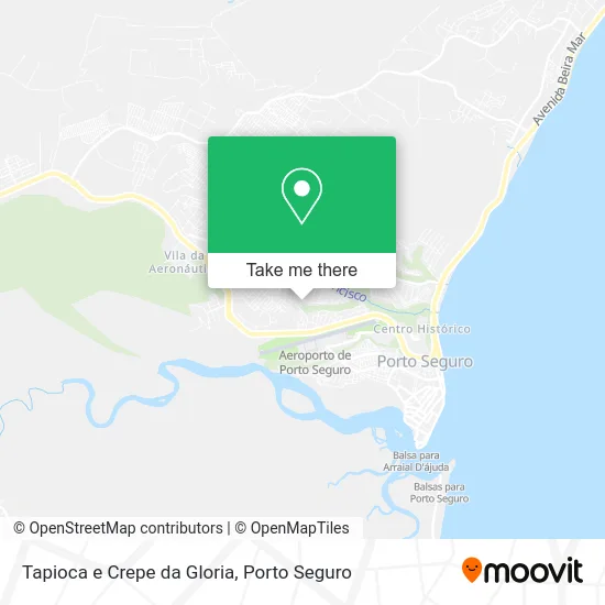 Tapioca e Crepe da Gloria map