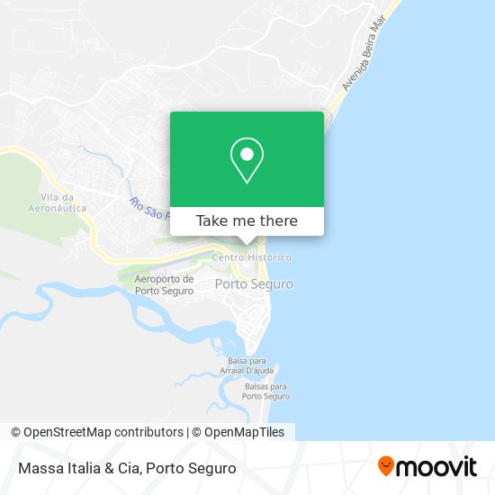 Massa Italia & Cia map