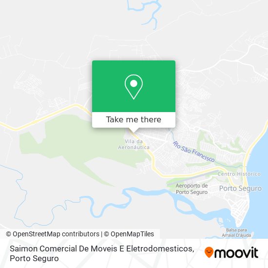 Saimon Comercial De Moveis E Eletrodomesticos map