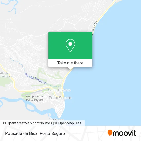 Pousada da Bica map