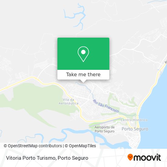 Vitoria Porto Turismo map