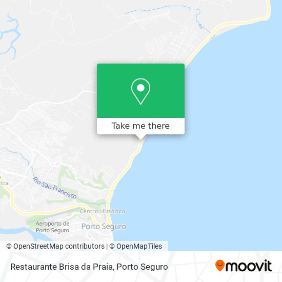 Restaurante Brisa da Praia map