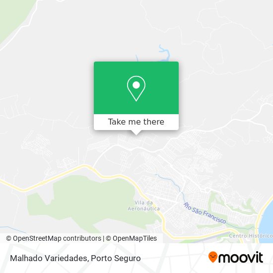 Malhado Variedades map