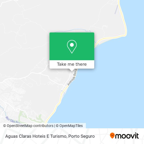 Aguas Claras Hoteis E Turismo map