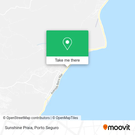 Sunshine Praia map