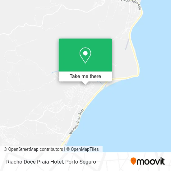 Riacho Doce Praia Hotel map
