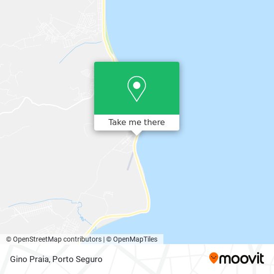 Mapa Gino Praia