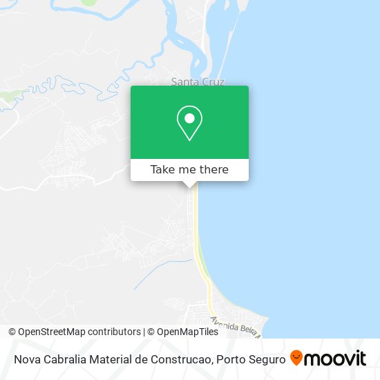 Nova Cabralia Material de Construcao map