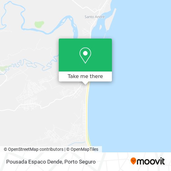 Pousada Espaco Dende map