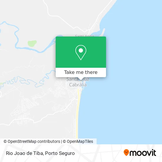 Rio Joao de Tiba map