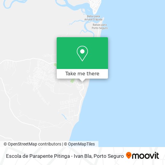 Mapa Escola de Parapente Pitinga - Ivan Bla