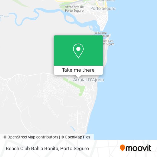 Beach Club Bahia Bonita map