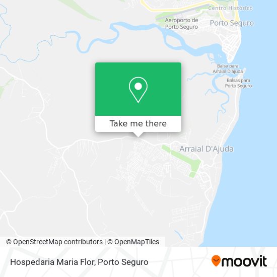 Hospedaria Maria Flor map