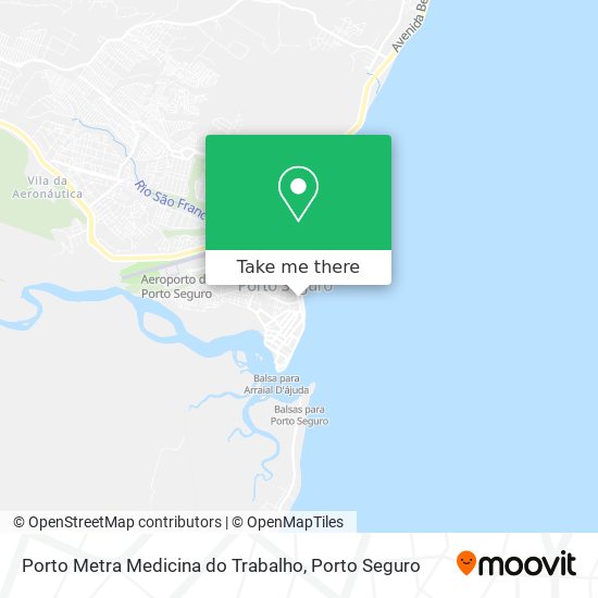 Porto Metra Medicina do Trabalho map