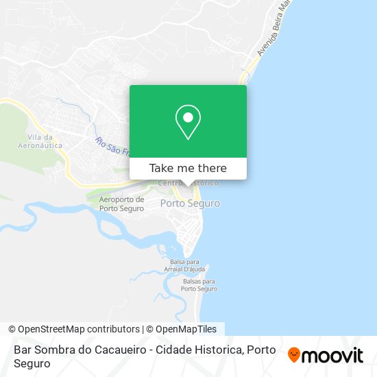 Bar Sombra do Cacaueiro - Cidade Historica map