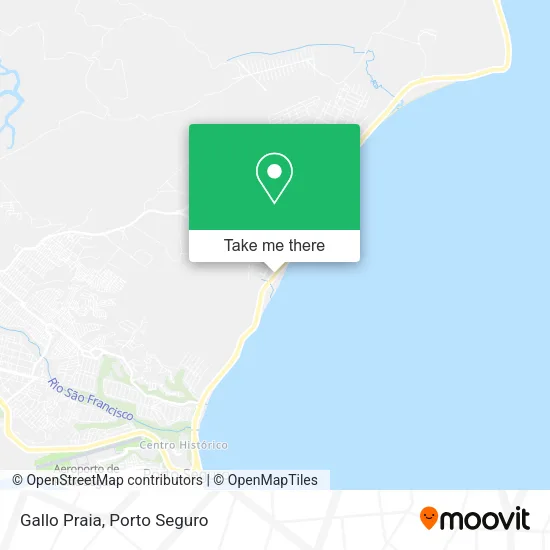 Gallo Praia map