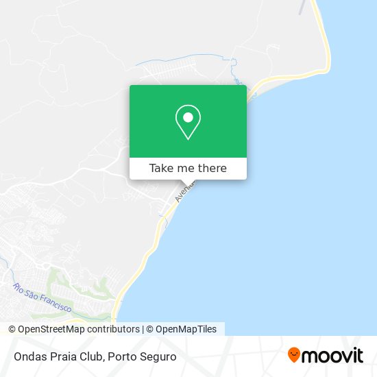 Mapa Ondas Praia Club