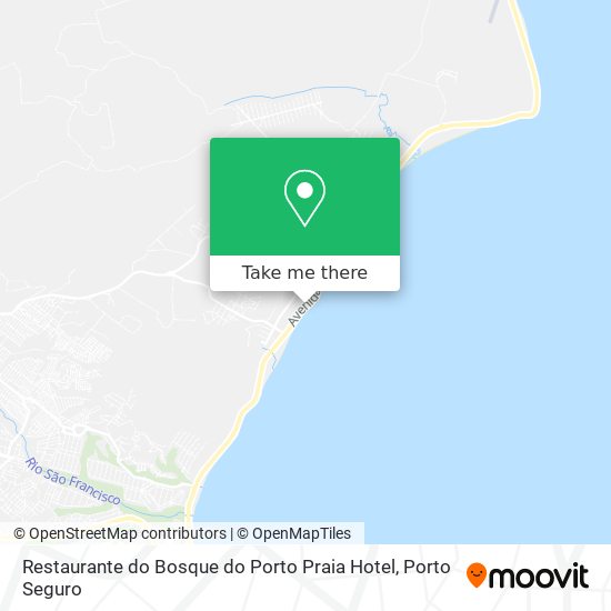 Mapa Restaurante do Bosque do Porto Praia Hotel