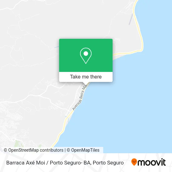 Barraca Axé Moi / Porto Seguro- BA map