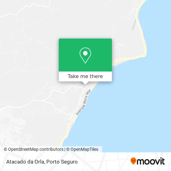 Atacado da Orla map