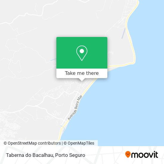 Mapa Taberna do Bacalhau