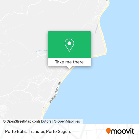 Porto Bahia Transfer map