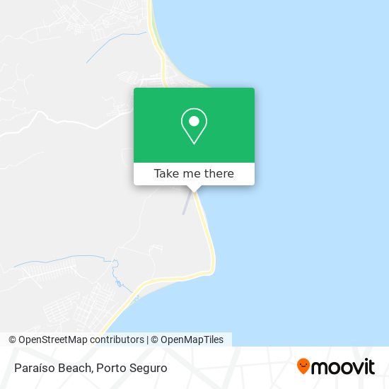 Mapa Paraíso Beach