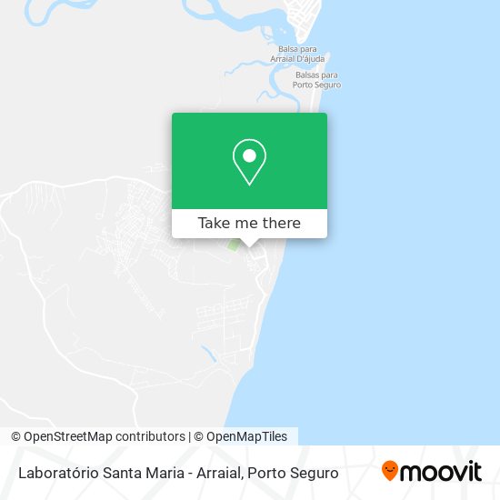 Laboratório Santa Maria - Arraial map