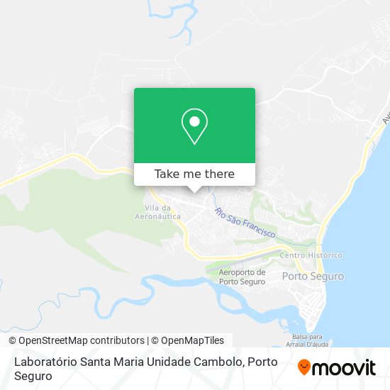 Laboratório Santa Maria Unidade Cambolo map