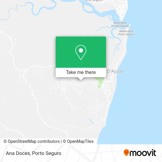 Ana Doces map