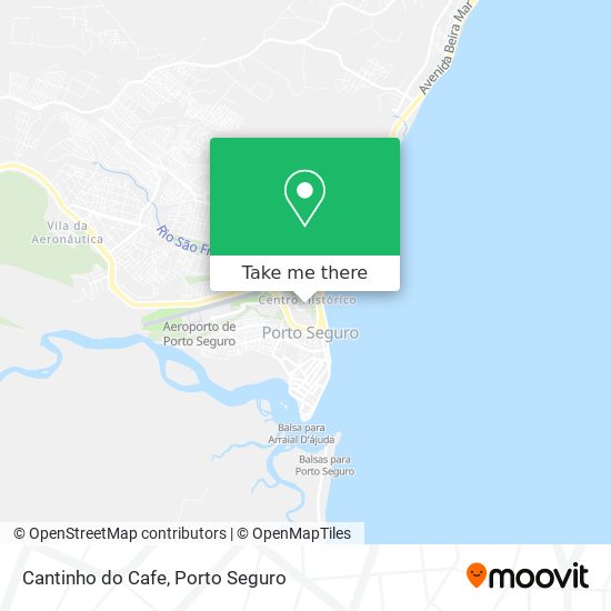 Cantinho do Cafe map