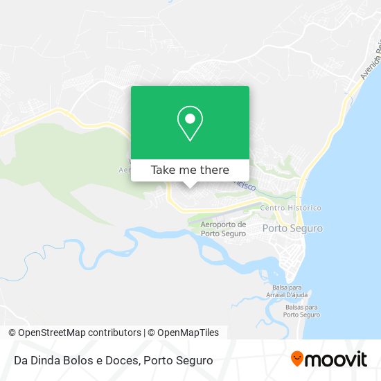 Da Dinda Bolos e Doces map