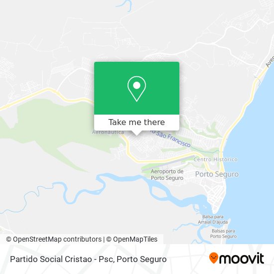 Partido Social Cristao - Psc map