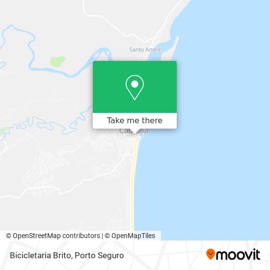 Bicicletaria Brito map