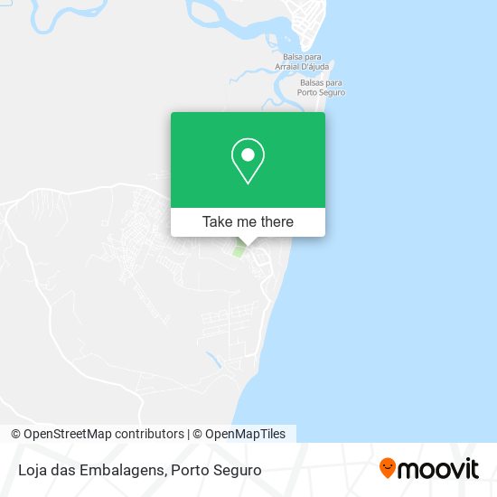Loja das Embalagens map
