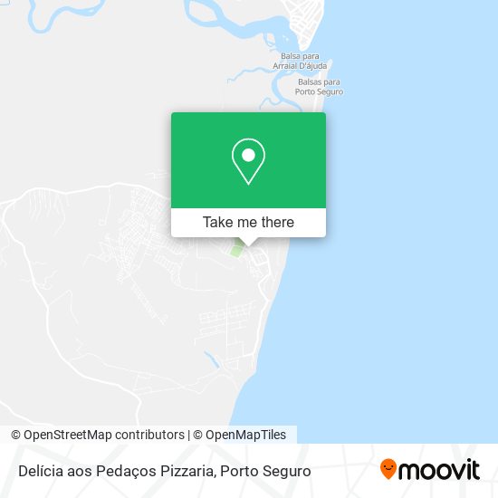 Delícia aos Pedaços Pizzaria map