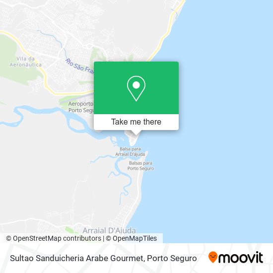 Sultao Sanduicheria Arabe Gourmet map