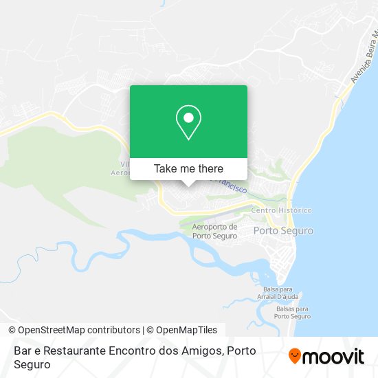 Bar e Restaurante Encontro dos Amigos map