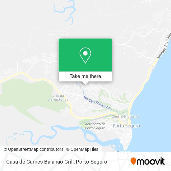 Casa de Carnes Baianao Grill map