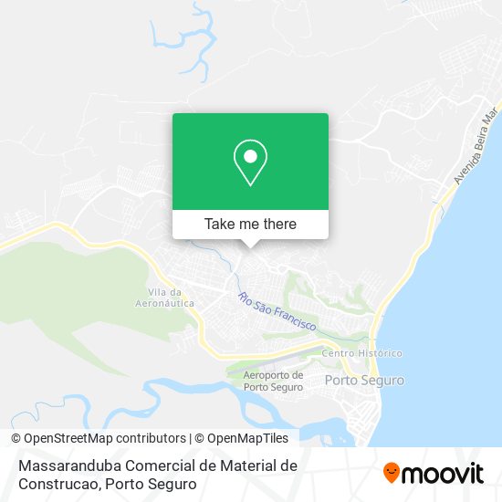 Massaranduba Comercial de Material de Construcao map