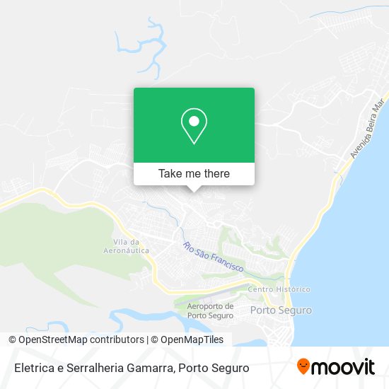 Mapa Eletrica e Serralheria Gamarra