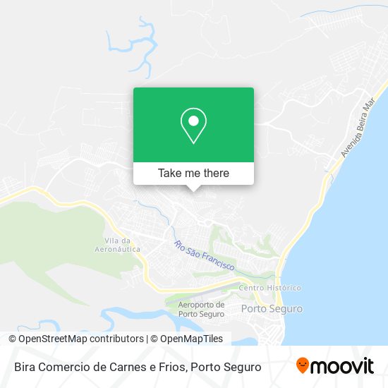 Bira Comercio de Carnes e Frios map