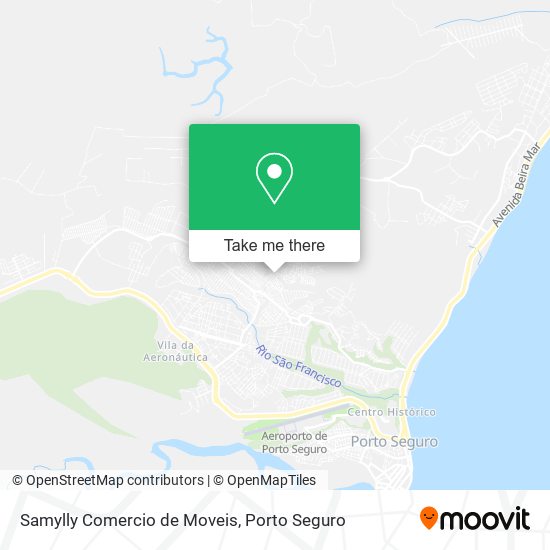 Mapa Samylly Comercio de Moveis
