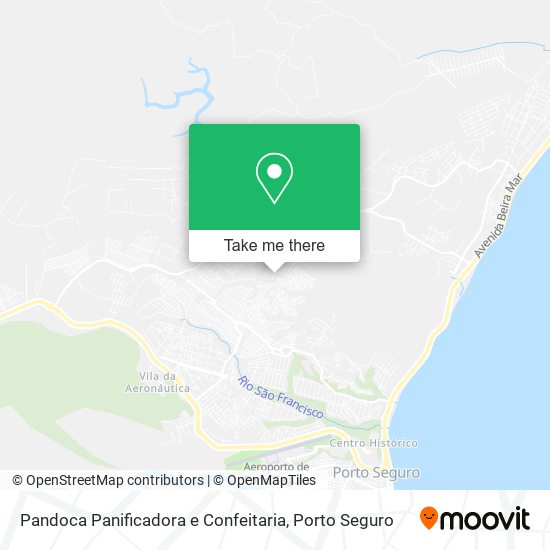 Pandoca Panificadora e Confeitaria map