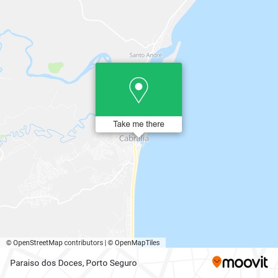 Paraiso dos Doces map