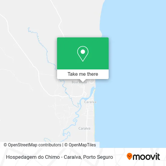 Hospedagem do Chimo - Caraíva map